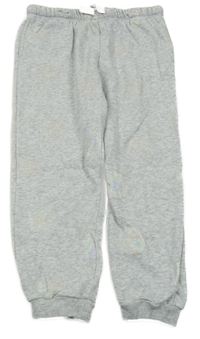 Svetlosivé bodkovaná é tepláky H&M