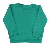 Tmavozelená mikina s dinosaurom Matalan