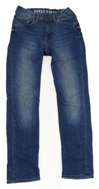 Modré skinny fit rifle H&M