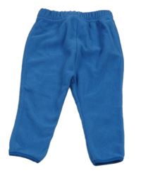 Modré fleecové nohavice Ergee