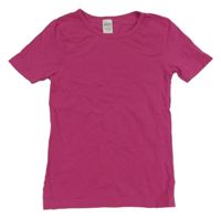 Fuchsiové tričko Alive