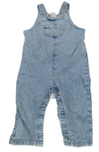 Modré laclové rifle s kapsou H&M