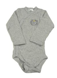 Sivé melírované zavinovací body so s levíkom  POCOPIANO