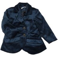 Tmavomodré zamatové sako name it.