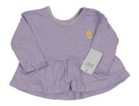 Nové - svetlofialová melírovaná tunika s kvietkom George