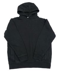 Čierna mikina s nápisom a kapucňou George