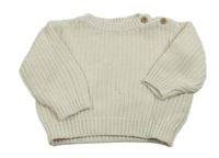 Smotanový sveter George