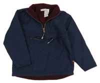 Tmavomodrá šusťáková zateplená bunda Lego