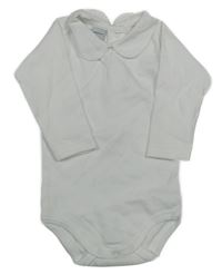 Bílé body s límečkem Babidu