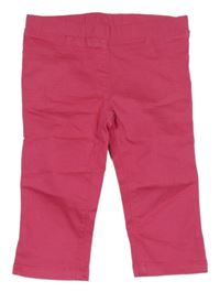 Tmavoružové capri džegíny Topolino