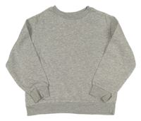 Sivá melírovaná mikina H&M