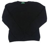 Čierny sveter Benetton