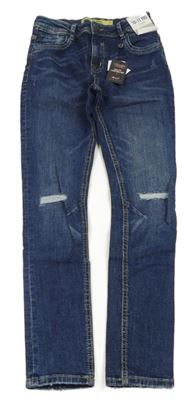 Tmavomodré skinny rifle Denim Co.