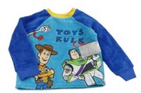 Nové -Modré chlupaté pyžamové triko s Toy Story Disney