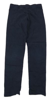 Tmavomodré silnější legíny H&M