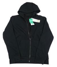 Nové - Černá propínací mikina s kapucí George