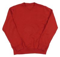 Červený ľahký sveter George