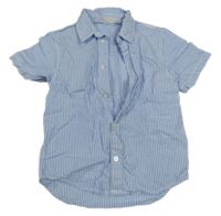 Modro-bílá pruhovaná košile H&M