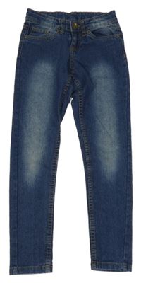 Tmavomodré skinny rifle Y.F.K.