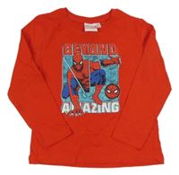 Červené triko se Spidermanem Primark