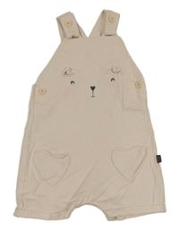 Svetloružové na traké teplákové kraťasy s ňufáčikom  George