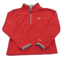 Červená fleecová funkčná mikina Trespass