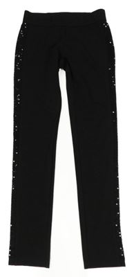 Čierne legíny s flitrami C&A