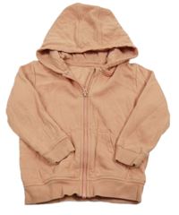 Ružová prepínaci mikina s kapucňou George