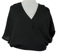 Dámska čierna crop blúzka Zara