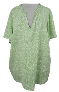 Dámská světlezelená vzorovaná halenka Papaya 