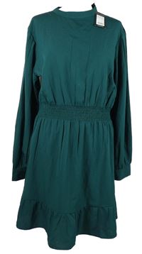 Nové - Dámské tmavozelené šaty New Look 