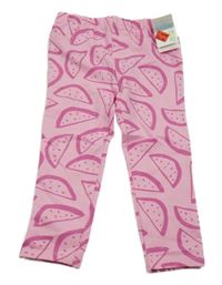 Nové - růžové tregíny s melouny Primark