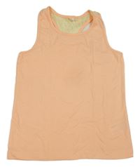 Marhuľový top s čipkou Zeeman