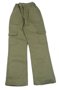 Khaki rifle s vreckami Primark