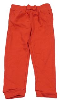 Červené ľahké tepláky s mašlou Blue Seven