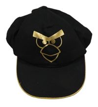 Černo-zlatá kšiltovka - Angry birds H&M