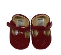 Nové - Červené lakové koženkové capáčky Next 