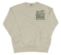 Smetanová mikina s nápisem C&A