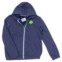 Nové - Tmavomodrá prepínaci mikina s kapucňou Kids