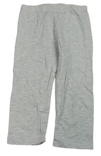 Svetlosivé melírované capri legíny H&M