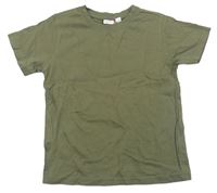 Khaki tričko BERTI