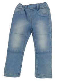 Svetlomodré rifľové džegíny H&M