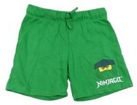 Zelené teplákové kraťasy s lego NINJAGO H&M