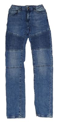 Modré skinny rifle Zara