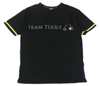 Čierne tričko s Tianou George