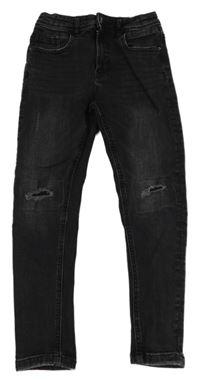 Černé skinny rifle s prošoupáním George