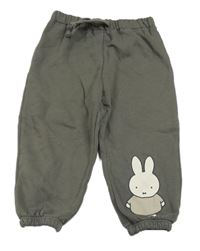 Tmavošedé tepláky s králíkem - Miffy H&M