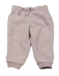 Lila fleecové tepláky Primark