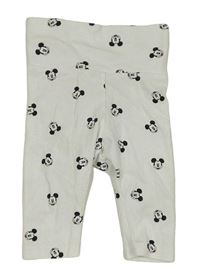 Biele ľahké tepláky s Mickeym H&M