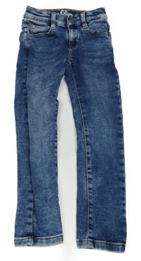 Tmavomodré slim rifle S. Oliver